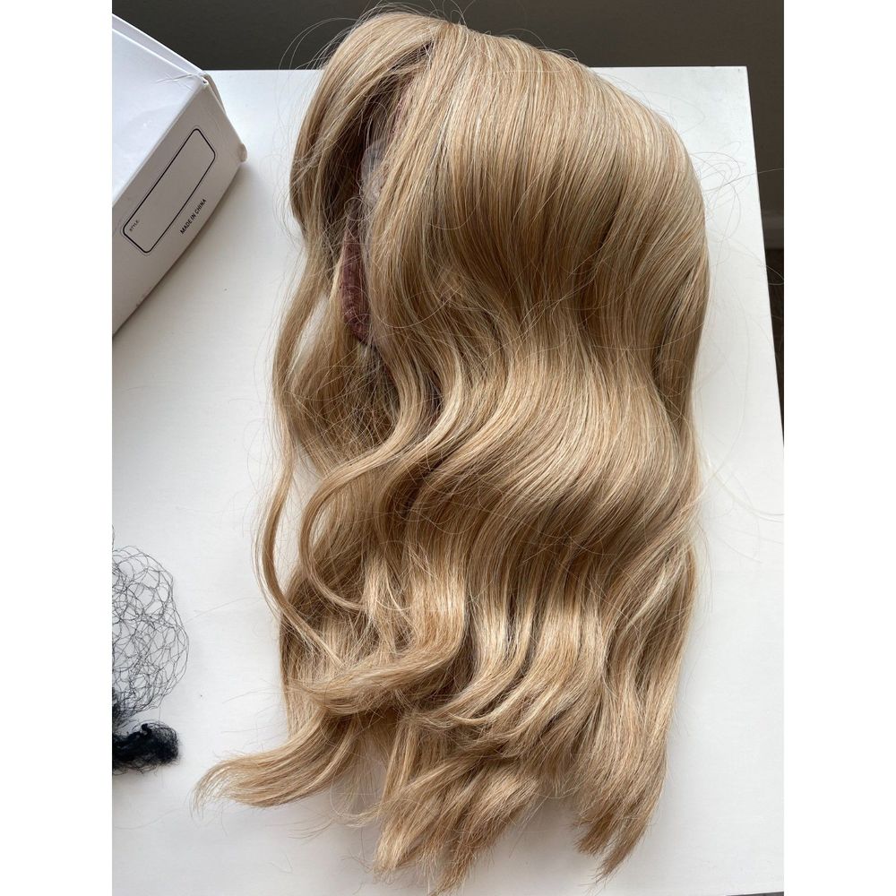 Fashion Wig Premium  Golden Blonde Synthetic Lace